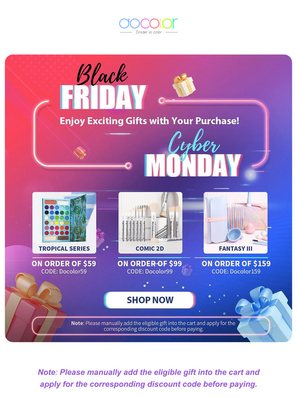 Start planning your Black Friday shopping