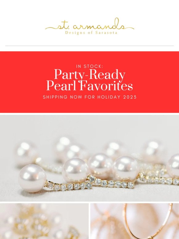 $10 off $25: Party Pearls