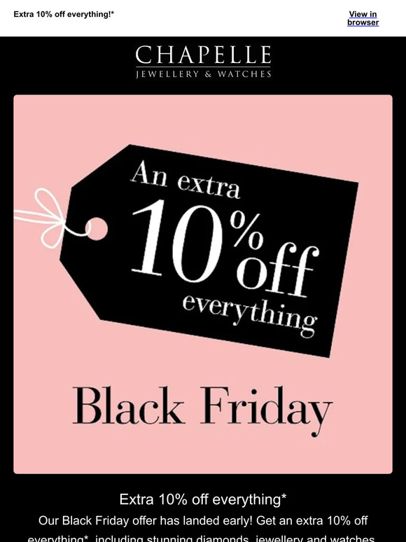 Our Black Friday offer is here early! ⏰