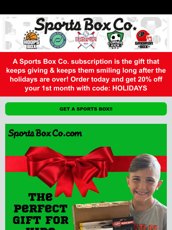The perfect holiday gift for sports loving kids