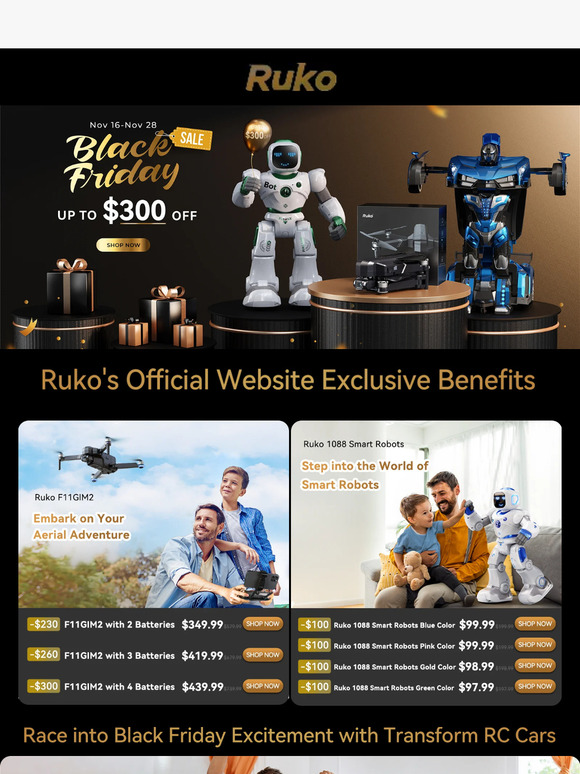 ⚡Don't Miss the Biggest Sale of the Year for Black Friday | Save up to $300 Off🔥