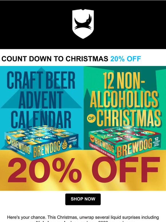 Brewdog 20 Off Advent Calendars Milled