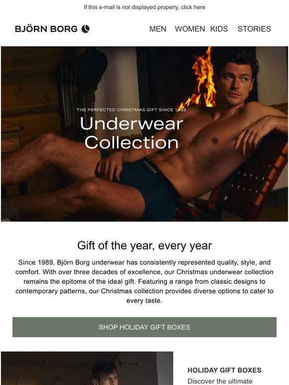 Give the Gift of Björn Borg's Underwear Gift Boxes this Holiday Season! 🎁