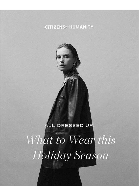 All Dressed Up: What to Wear this Holiday Season