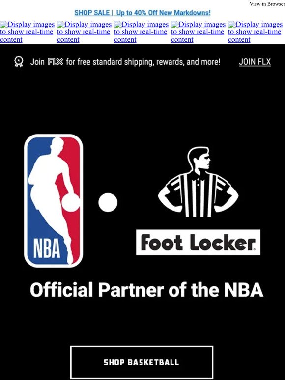 Foot Locker 🤝 NBA