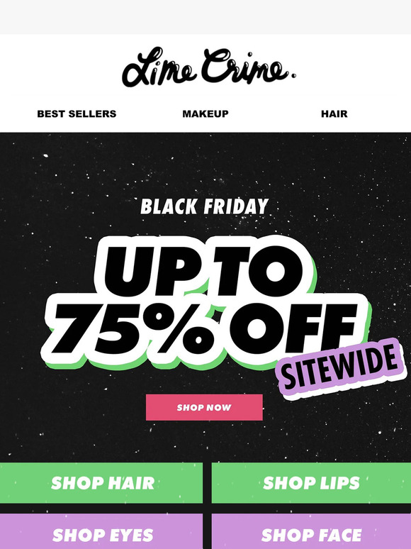 🚨 Black Friday STARTS NOW! 🚨
