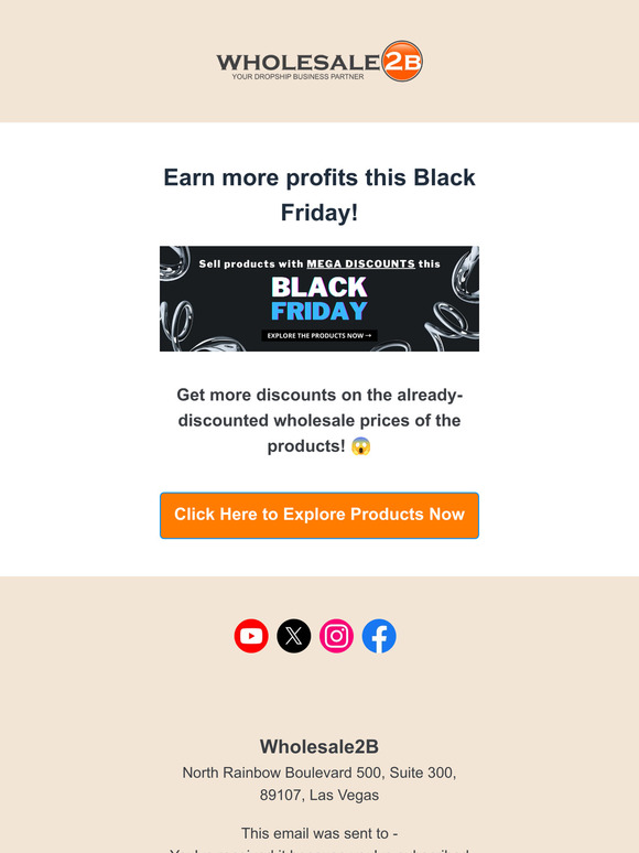 Get Mega Discounts on Products this Black Friday 💸😍