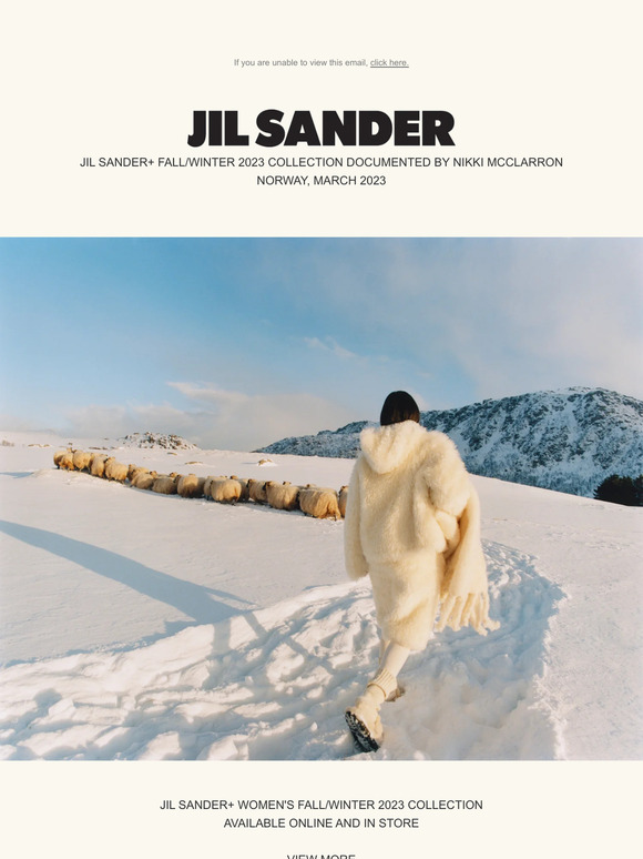 Jil Sander+ Women's Fall/Winter 2023 collection