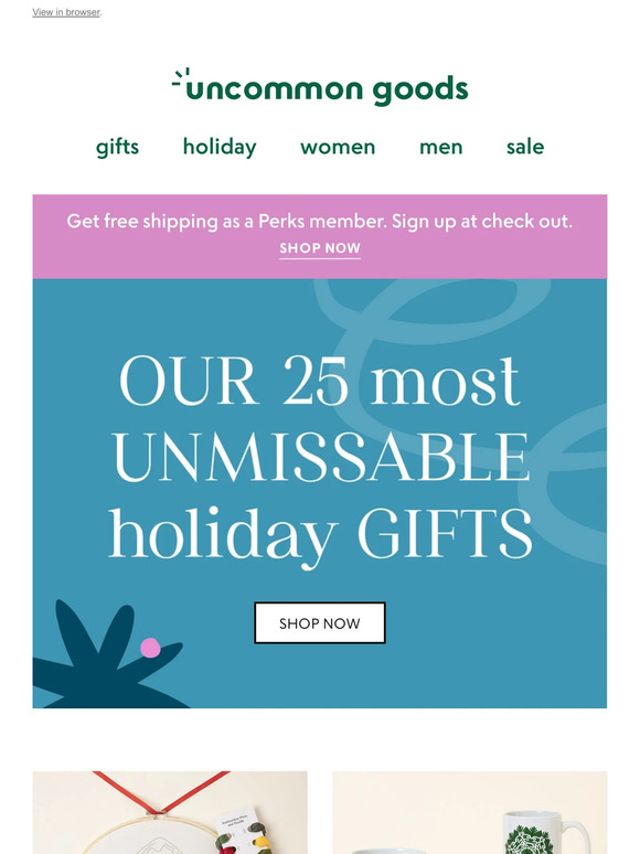 25 gifts you won't want to miss