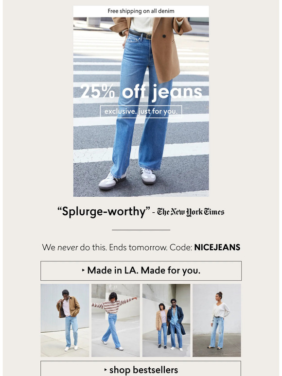 EXCLUSIVE SALE | all ur fave jeans