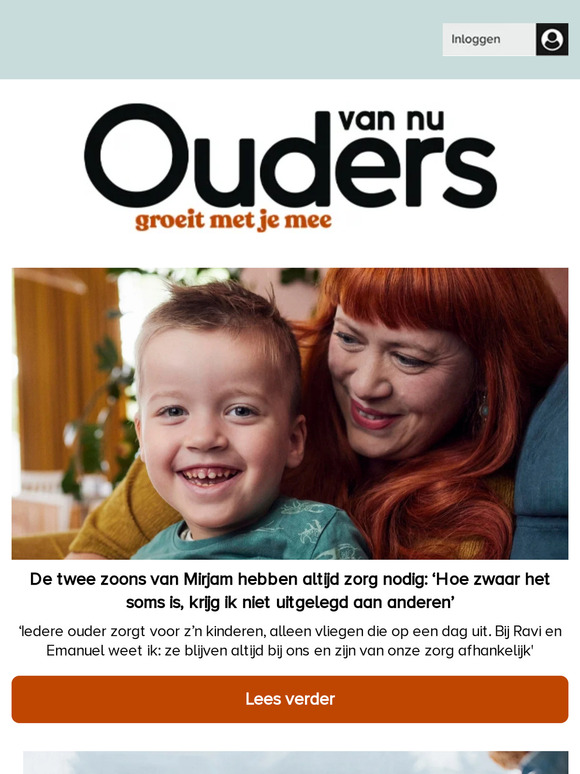 Ouders van Nu De twee zoons van Mirjam hebben altijd nodig ‘Hoe zwaar het soms is, krijg