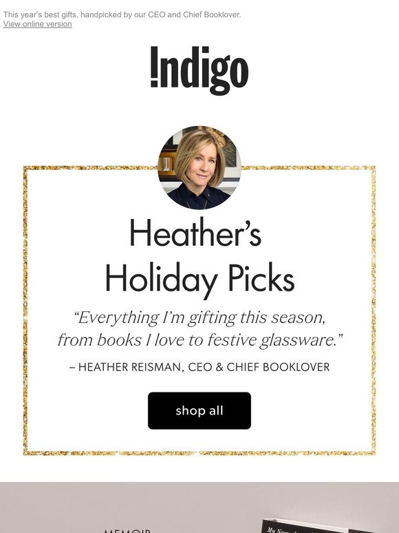 Heather’s Holiday Picks Are Here! 🎁