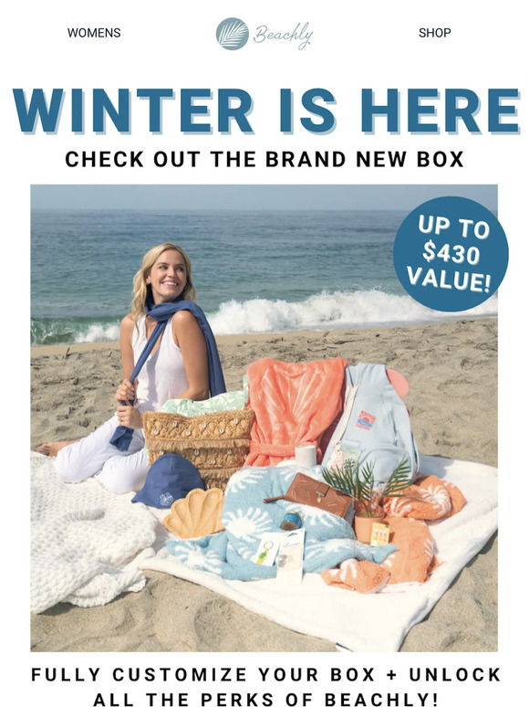 Beachly Introducing the Winter box! ️ Milled