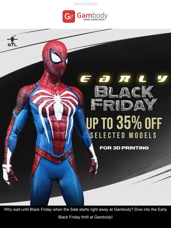 🌚 Early Black Friday Special at Gambody! Save up to 35% on your favorite items! 🌚