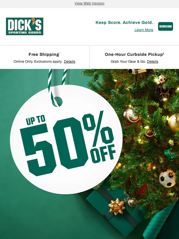 Dick's Sporting Goods Discover what's inside! We'll help you hit your