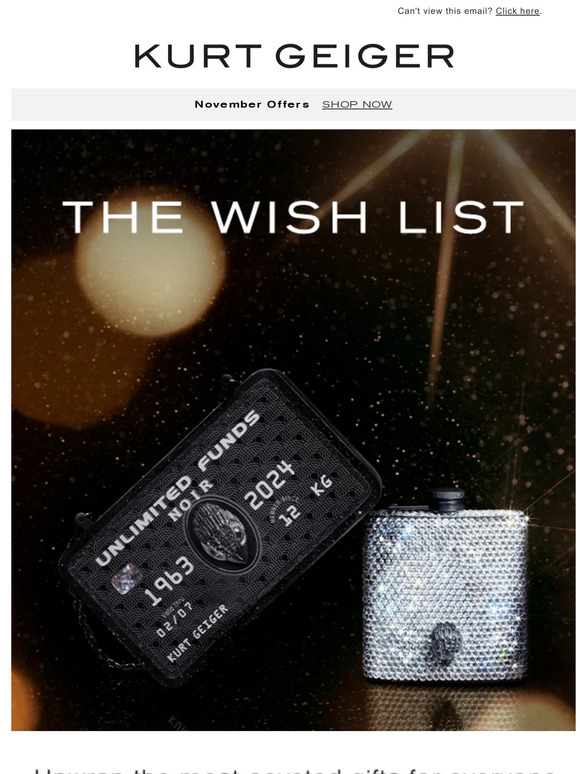 Your Ultimate Wish List