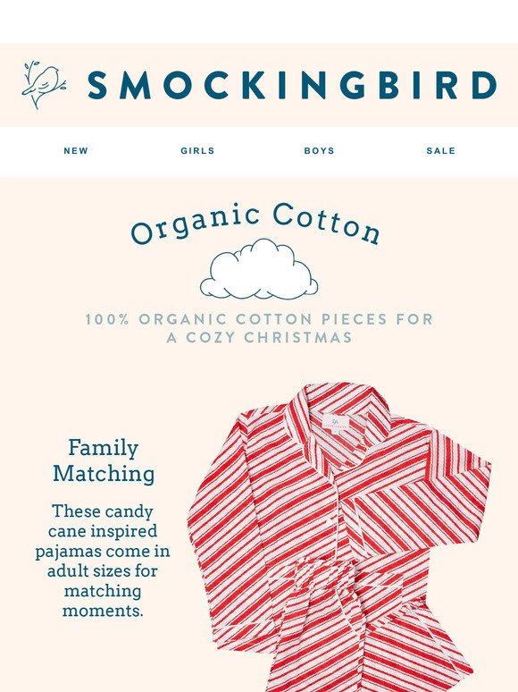 Soft Organic Cotton Christmas Styles☁️✨⛄