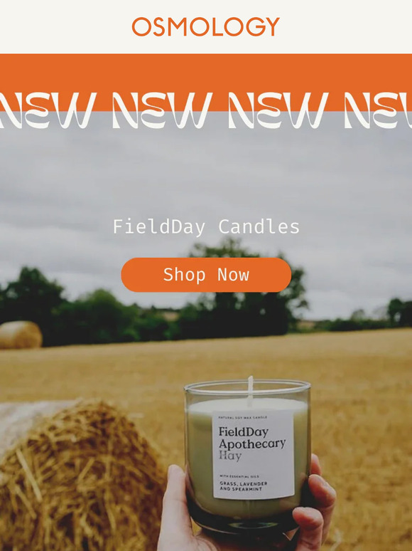 NEW: Introducing FieldDay Candles