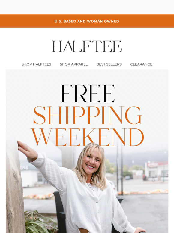 VIP Exclusive: FREE Shipping Weekend!