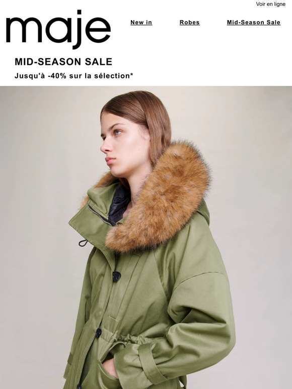 Mid-Season Sale | Votre sélection jusqu'à -40%