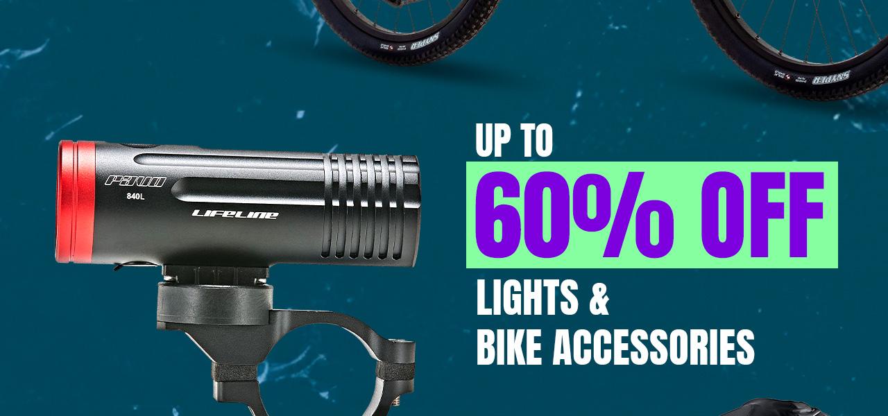 Lights and bike accessories