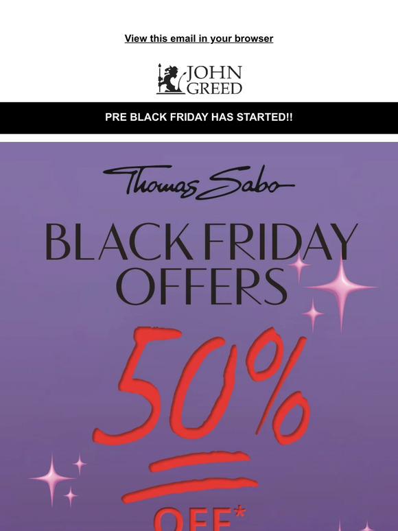Email Exclusive | Early Black Friday Access ❤