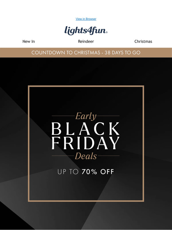 🏴 Up to 70% OFF | Black Friday has begun