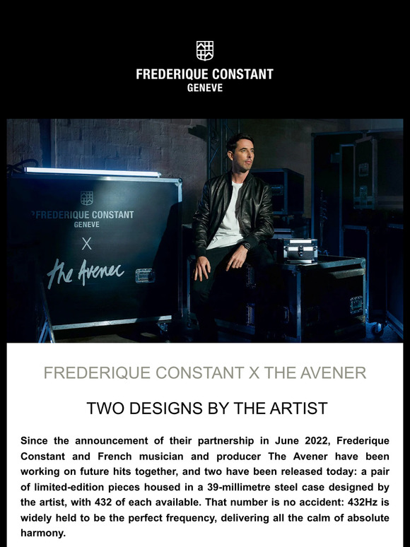FREDERIQUE CONSTANT X THE AVENER