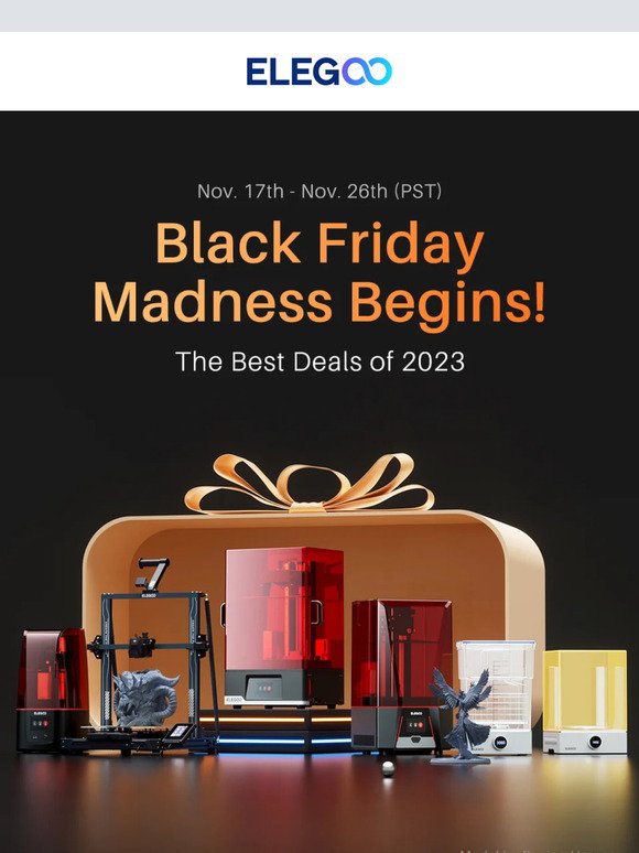 Buy, Save and Win🎁: Black Friday Madness Begins!