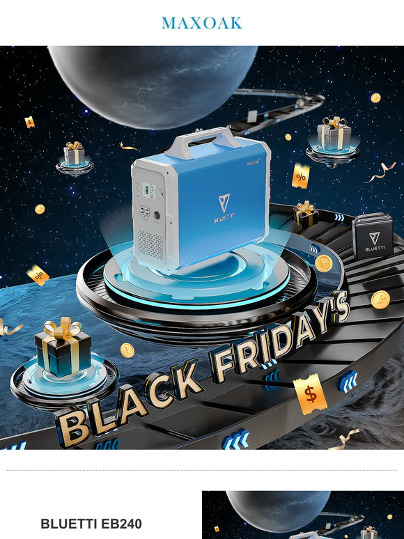 ⏰Stay Powered, Move Forward -  Don't Missed Black Friday Sale