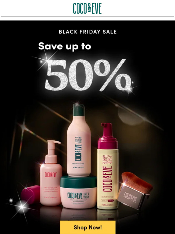 NOW LIVE: Black Friday!