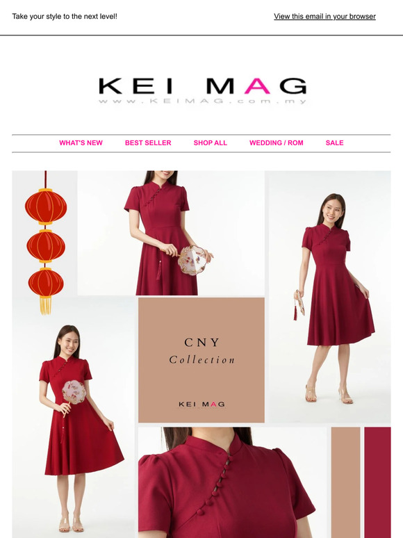 First launch of CNY Collection.