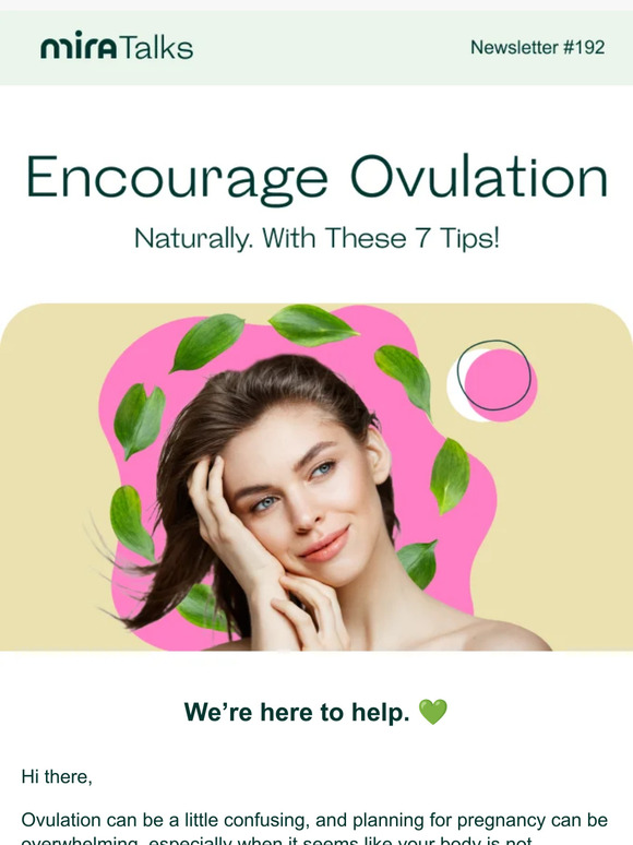 Mira Fertility 7 Tips To Encourage Ovulation ⚡ Milled