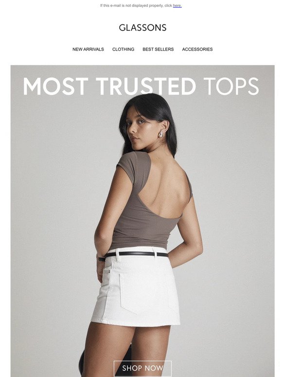 Most Trusted Tops from $19.99