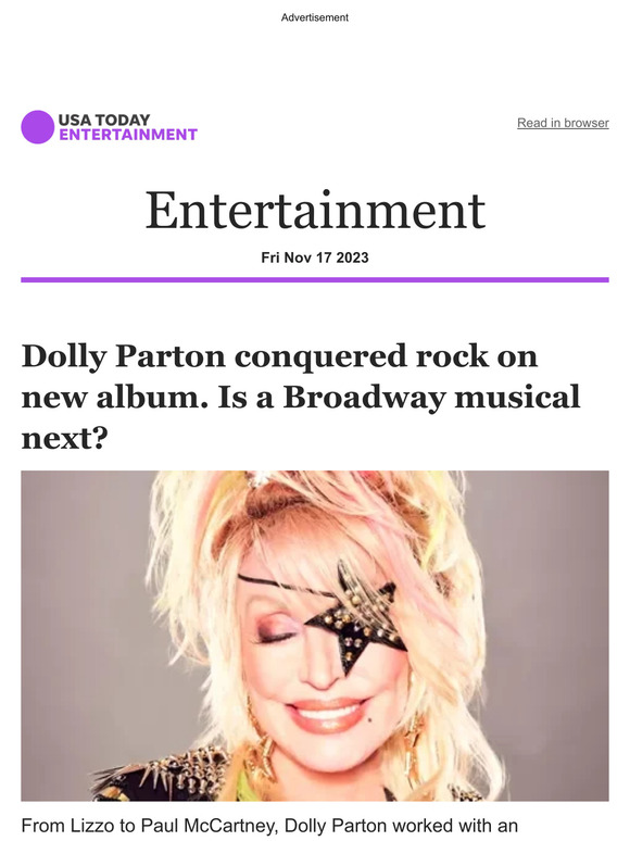 USA TODAY Entertainment Dolly Parton conquered rock on new album. Is