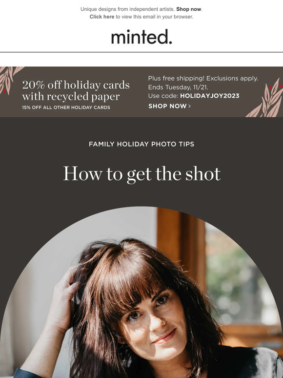 3 family holiday photo tips