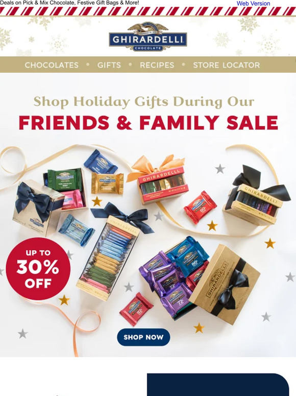 Extended! Don't Miss the Friends & Family Sale