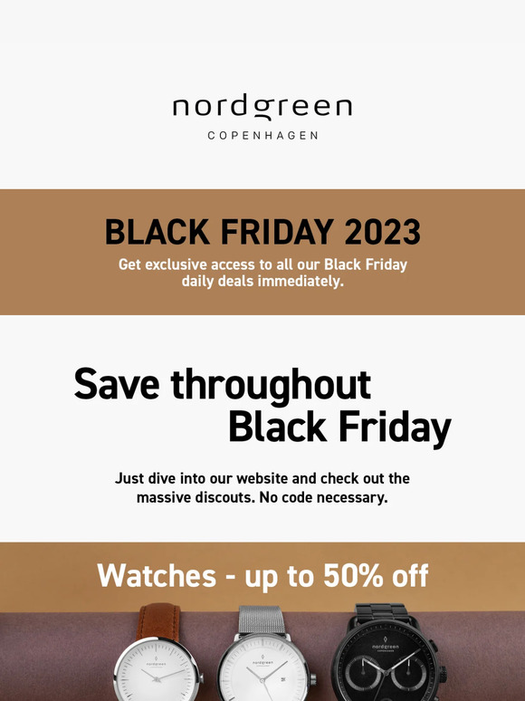 Nordgreen black online friday