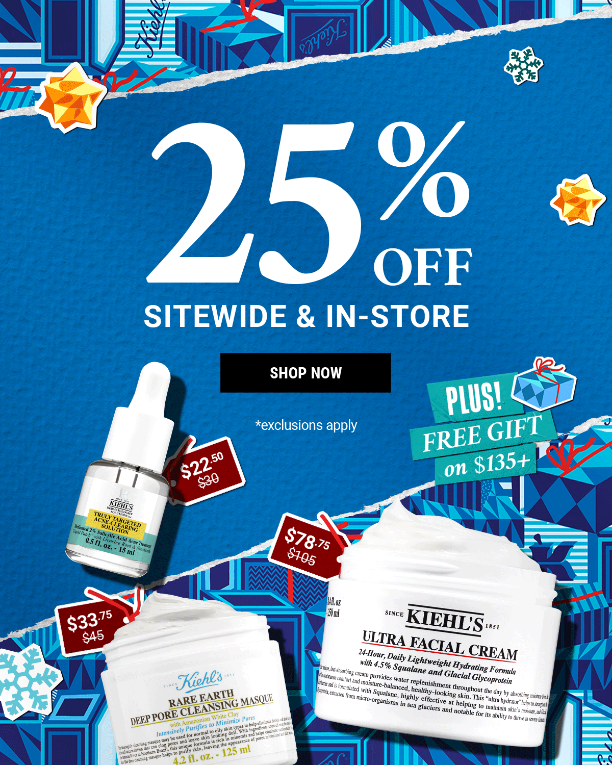 Kiehl's: —, Save BIG With 25% OFF! | Milled