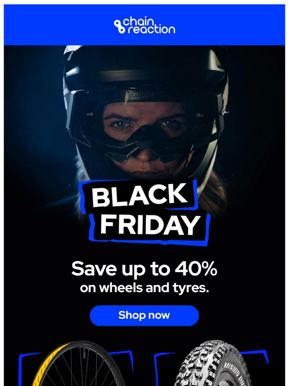 Black Friday - Up to 40% off wheels and tyres