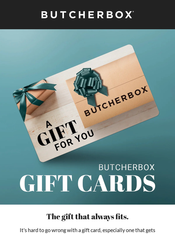New Product: ButcherBox Gift Cards