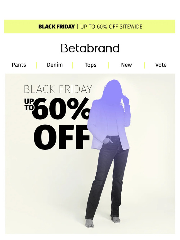 Betabrand Email Newsletters Shop Sales, Discounts, and Coupon Codes