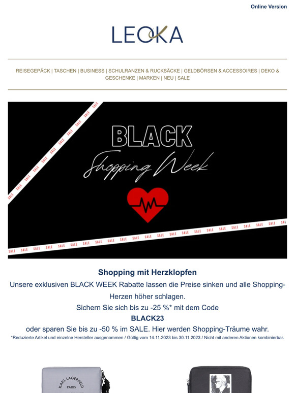 BLACK Shopping WEEK 🖤