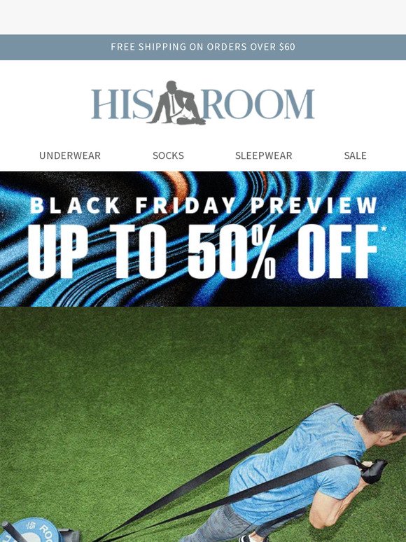 Black Friday Preview: Up to 50% off