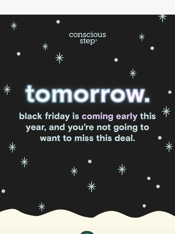 Black Friday is almost here