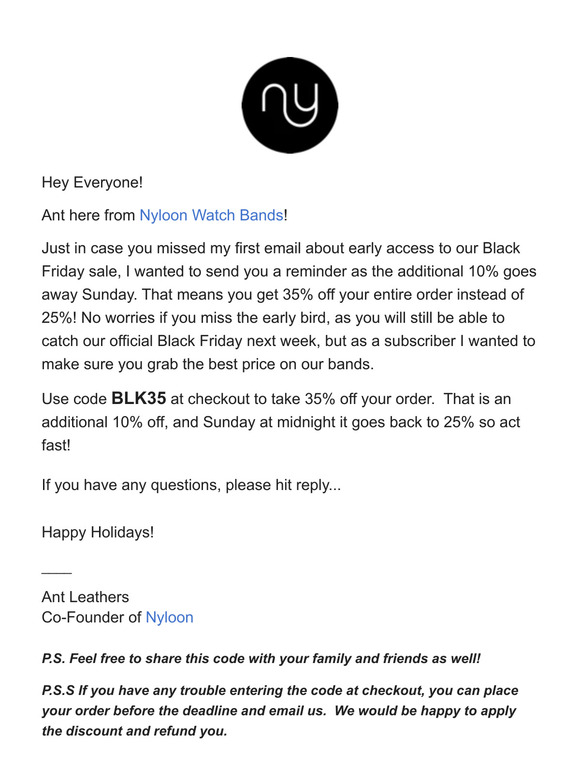35% Off Ending Soon!