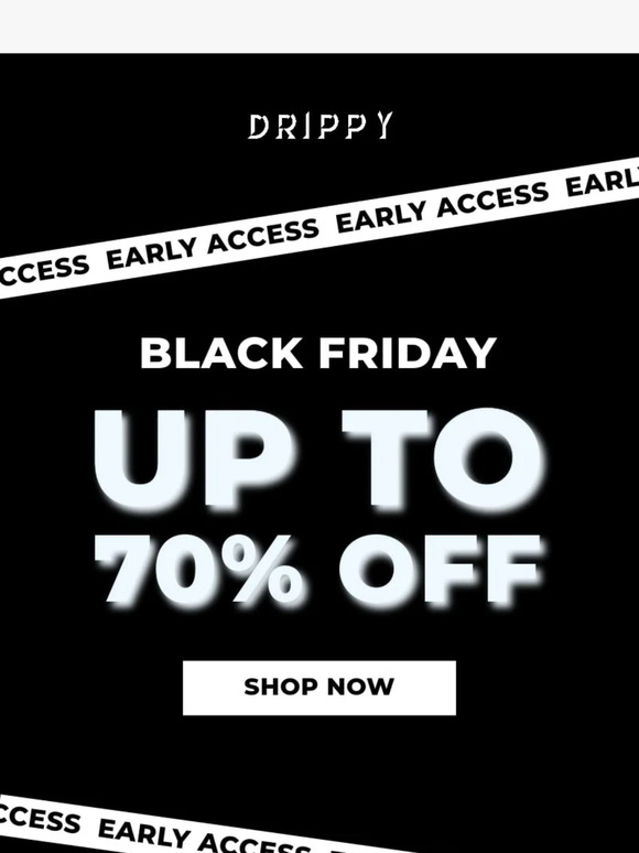 ⚫ Black Friday: Early Access