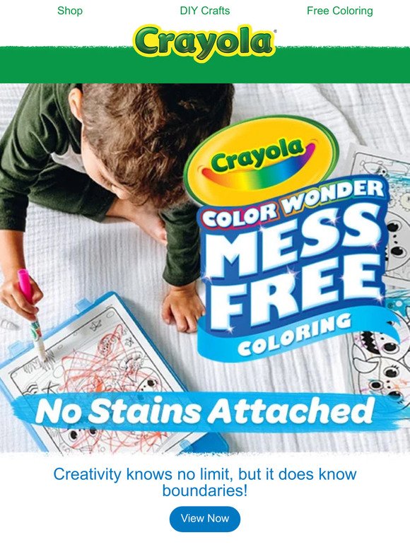 ✨Discover Mess Free Magic with Crayola Color Wonder✨