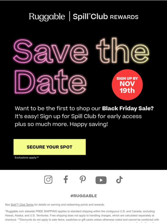 Want Early Access to Black Friday?