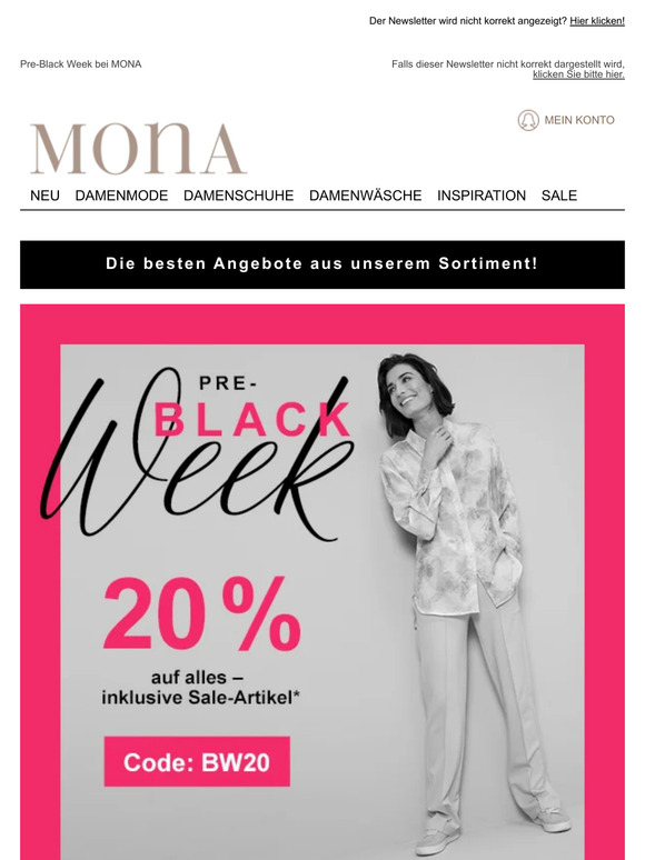 Nicht verpassen! Ihren 20% Gutschein jetzt noch einlösen!